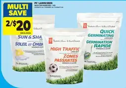 Real Canadian Superstore PC LAWN SEED offer