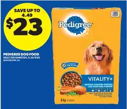 Real Canadian Superstore PEDIGREE DOG FOOD offer