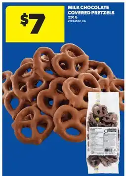 Real Canadian Superstore MILK CHOCOLATE COVERED PRETZELS offer