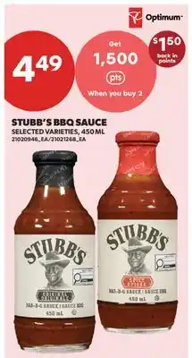 Real Canadian Superstore STUBB'S BBQ SAUCE offer