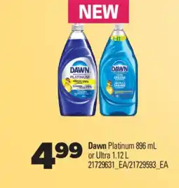 Real Canadian Superstore DAWN PLATINUM, 896 ML OR ULTRA, 1.12 L offer