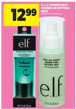 Real Canadian Superstore E. L. F. POWER GRIP PRIMER OR SETTING MIST offer