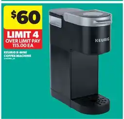 Real Canadian Superstore KEURIG K-MINI COFFEE MACHINE offer