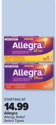 PharmaChoice Allegra Allergy Relief offer
