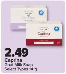 PharmaChoice Caprina Goat Milk Soap offer