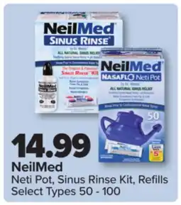 PharmaChoice NeilMed Neti Pot, Sinus Rinse Kit, Refills offer