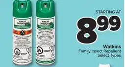 PharmaChoice Watkins Family Insect Repellent offer