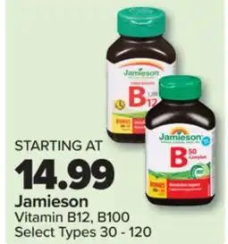 PharmaChoice Jamieson Vitamin B12, B100 offer
