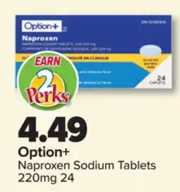 PharmaChoice Option+ Naproxen Sodium Tablets offer