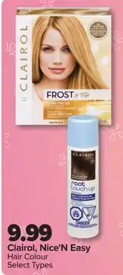 PharmaChoice Clairol, Nice'N Easy Hair Colour offer