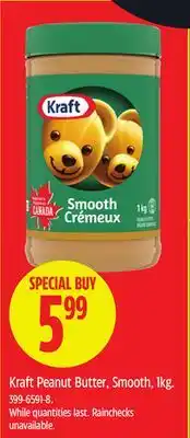 Canadian Tire Kraft Peanut Butter offer