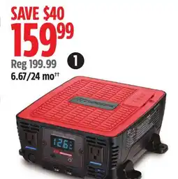 Canadian Tire Motomaster 1500W Power Inverter. Includes 36˝ battery cables offer