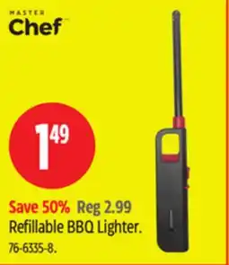 Canadian Tire Master Chef Refillable BBQ Lighter offer