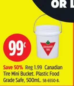Canadian Tire Canadian Tire Mini Bucket offer