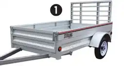 Canadian Tire Stirling Galvalume Plus 4 x 7´ Box Trailer offer