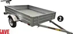 Canadian Tire MotoMaster 5 x 7´ Galvanized Steel Trailer offer