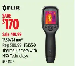 Canadian Tire FLIR TG165-X Thermal Camera with MSX Technology offer
