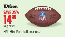 Canadian Tire Wilson NFL Mini Football offer