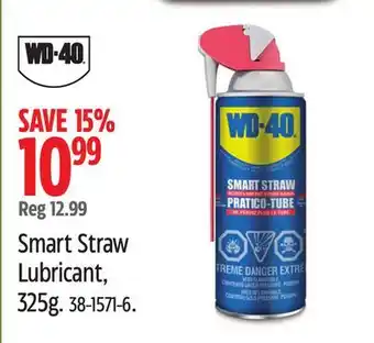 Canadian Tire WD-40 Smart Straw Lubricant offer