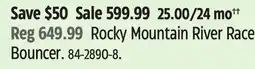 Canadian Tire Rocky Mountain River Race Bouncer offer