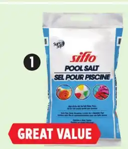 Canadian Tire Sifto Pool Salt, 20kg offer