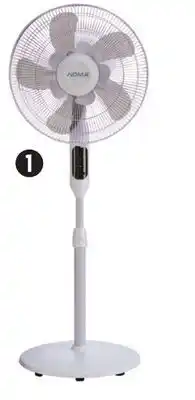 Canadian Tire NOMA 16˝ Dual Blade 3-Speed Pedestal Fan with Remote offer