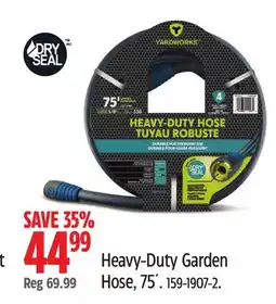 Canadian Tire Yardworks Heavy-Duty Garden Hose, 75´ offer