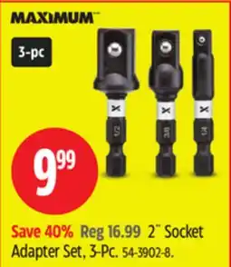 Canadian Tire 2˝ Socket Adapter Set offer