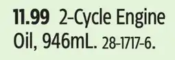Canadian Tire Motomaster 2-Cycle Engine Oil offer