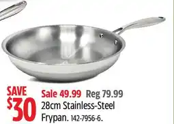 Canadian Tire PADERNO 28cm Stainless-Steel Frypan offer