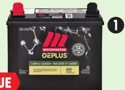 Canadian Tire MotoMaster OEPlus U1 and U1R L&G Batteries offer