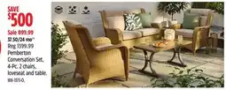 Canadian Tire CANVAS Conversation Set offer