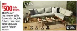 Canadian Tire CANVAS Baffin Conversation Set offer
