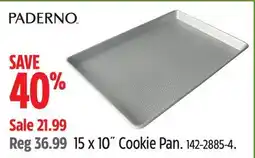 Canadian Tire PADERNO 15 x 10˝ Cookie Pan offer