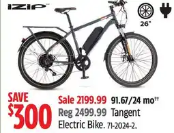 Canadian Tire iZIP Tangent Electric Bike offer