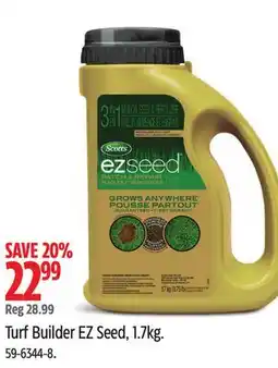 Canadian Tire Scotts Turf Builder EZ Seed offer