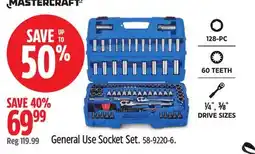 Canadian Tire General Use Socket Set offer