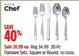 Canadian Tire 20-Pc Flatware Sets offer