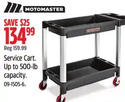 Canadian Tire MOTOMASTER Service Cart offer