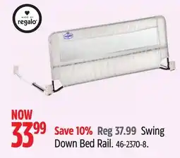 Canadian Tire Swing Down Bed Rail offer