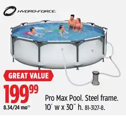 Canadian Tire HYDRO-FORCE Pro Max Pool offer