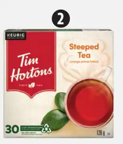 Canadian Tire Tim Hortons Steeped Tea K-Cup Pods, 30-Ct offer