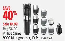 Canadian Tire Philips Series 3000 Multigroomer offer