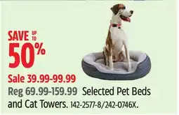 Canadian Tire Selected Pet Beds Beds and Cat Towers offer