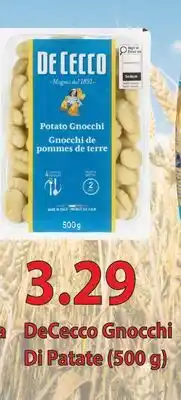 Fortinos DECECCO GNOCCHI DI PATATE, (500 g) offer