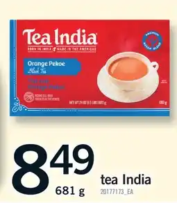 Fortinos TEA INDIA offer