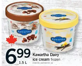 Fortinos KAWARTHA DAIRY ICE CREAM offer