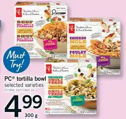 Fortinos PC TORTILLA BOWL offer