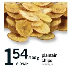 Fortinos PLANTAIN CHIPS offer