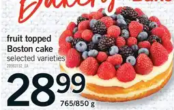 Fortinos BOSTON CAKE BOSTON CAKE, 765/850 g offer